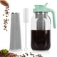 thumbnail image 1 of Cafetera Cold Brew QHH, jarra de cristal de boca ancha de 1,9 L, 1 of 7