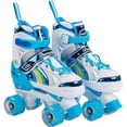 thumbnail image 1 of Patines de 4 ruedas Little monkey Ajustable Niño Niña Rueda luces LED Talla XS, 1 of 4