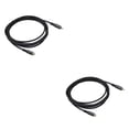 thumbnail image 3 of Methold Cable de extensión de Audio de a con carcasa de aleación, Cable de Subwoofer para reproductor de juegos de TV 3 metros 2piezas, 3 of 6