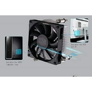 H116 (Copper Core) Low-Profile CPU Cooler - 80mm Slim Cooling Fan & Heatsink - for Intel Socket LGA 1150/1151 / 1155/1156 (H116)
