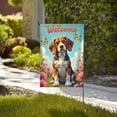 thumbnail image 4 of Welcome Spring Beagle Garden Flag 12x18 Inch Double Sided Outdoor Yard Flag Beagle Dog Flowers Butterfly Garden Decor Seasonal Farmhouse Welcome Banner, 4 of 8