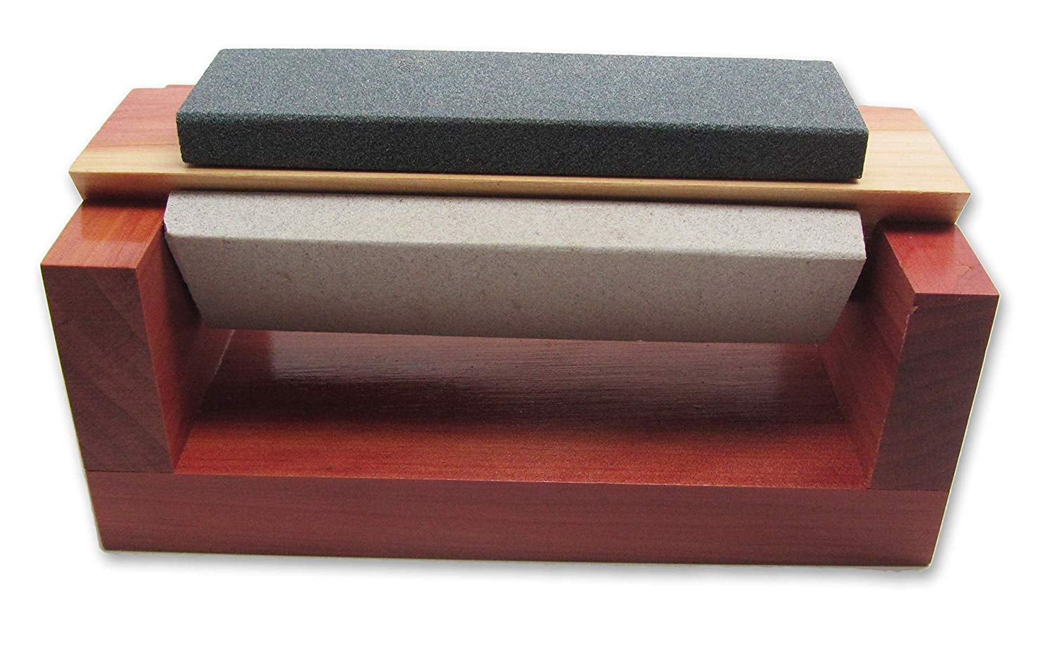 4" Mini TriHone Arkansas SlipStones Sharpening Set for Wood Carving