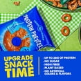 thumbnail image 6 of CRISP POWER Protein Pretzels, Sea Salt, 28G Protein, High Protein Snack, High Fiber, Low Carb Crunchy Pretzel Snacks, No Added Sugar, 1.75 oz Bags, 6 Pack, Vegan, Keto, 6 of 7