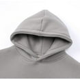 thumbnail image 2 of Ougyinr Youth Kids 2Pcs Fleece Sweatsuit Set Hooded Pullover Tracksuit for Boys Girls Sweatshirt + Pants Toddler Outfits Set for 24M-13Y, 2 of 9
