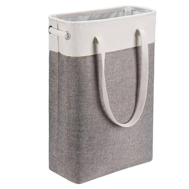 Cesto de Ropa Sucia Delgado-Cesto de Ropa Sucia con Asas Cesto de Ropa Sucia Plegable Cesto de Ropa Sucia Estrecho Cesto de Ropa Sucia Plegable Para Ahorrar Espacio Dormitorios, Apartamentos
