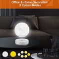 thumbnail image 2 of VGAzer Magnetic Floating Moon Night Light 3 Colors Levitates & Spins Freely for Home Office Desk Decor, 2 of 15