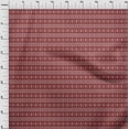 thumbnail image 4 of oneOone Viscose Chiffon Red Fabric Tribal Sewing Craft Projects Fabric Prints By Yard 42 Inch Wide, 4 of 5