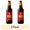(2 pack) Malta India Malt Beverage, 6 pack 12 fl oz Glass Bottle, Non-Alcoholic, No Allergens