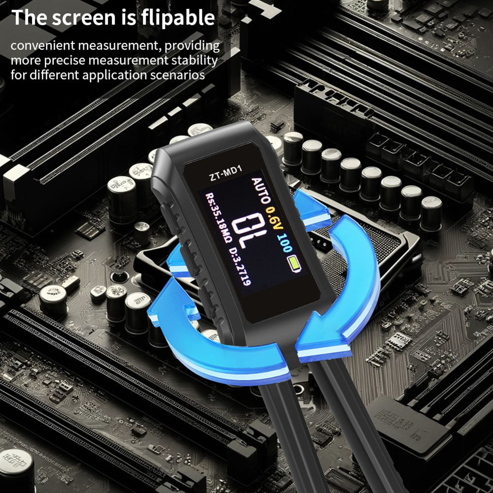 yaaqii ZT-MD1 Digital Multimeter Intelligent Tester LCR for SMD Resistors and Inductors