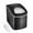 Black stainless steel, variant on Frigidaire 26 lb Bullet Ice Maker Black Stainless Steel - compact, high-capacity icemaker producing bullet-shaped ice ideal for kitchens, parties, and entertaining