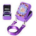 thumbnail image 1 of Funda Qoosea para juguete interactivo Bitzee, digital para mascotas, color morado, 1 of 7