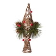 thumbnail image 3 of Kurt Adler 11-Inch Natural Star with Pinecones Treetop, 3 of 6