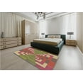 thumbnail image 4 of Ahgly Company Indoor Rectangle Patterned Chestnut Red Area Rugs, 6' x 9', 4 of 6