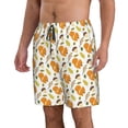 thumbnail image 2 of Naloa Squirrel Eating Nuts Men's Beach Shorts, Surfing shorts, Swim trunks, Quick Dry Swim Trunks for Surfing Beach Fun - XX-Large, 2 of 9