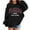 5-Black, variant on Kids Hoodies Black Hoodie Long Sleeve Lightweight Pullover Tops Loose Sweatshirt Fall Clothes Little Girls Clothes Size 9-10 Years Cute Boy Girl Clothing