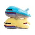 thumbnail image 2 of 15.7 Inch Airplane Plush Stuffed Airplane Pillow Model Toy, 2 of 7