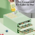 thumbnail image 4 of Openpig Ice Tray Ice Box Ice Cubes Household Ice Maker Refrigerator Freezer Ice Cubes Box, 4 of 6