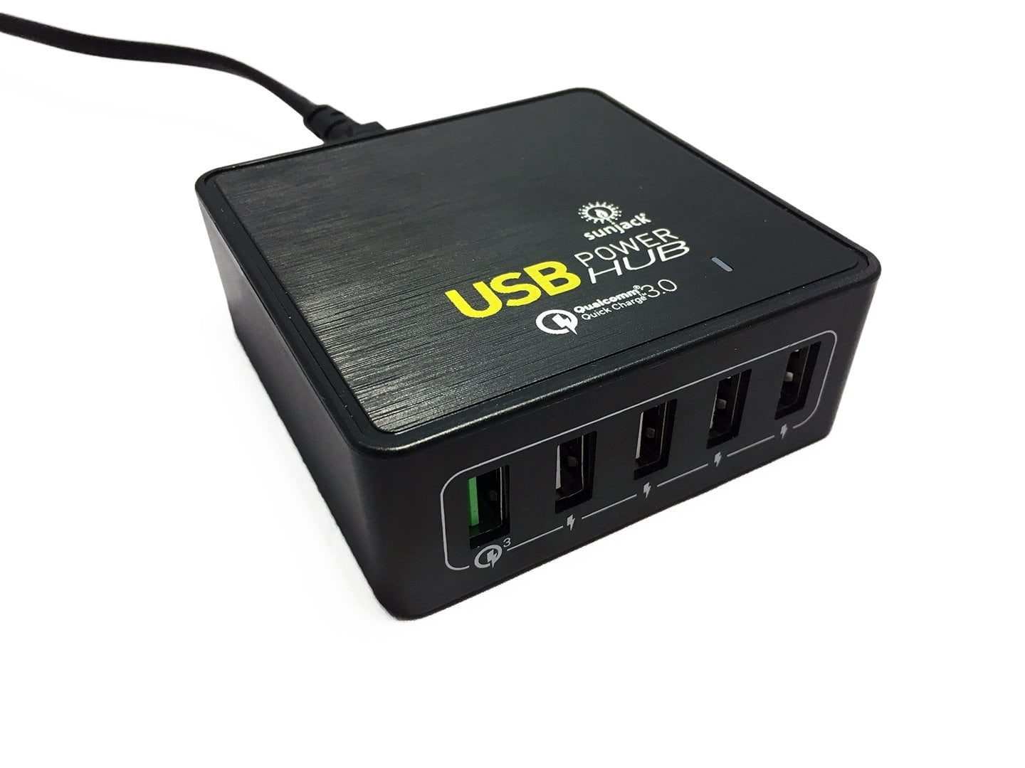 40W USB Desktop Charger 5 Port Charging Station Hub QC3.0