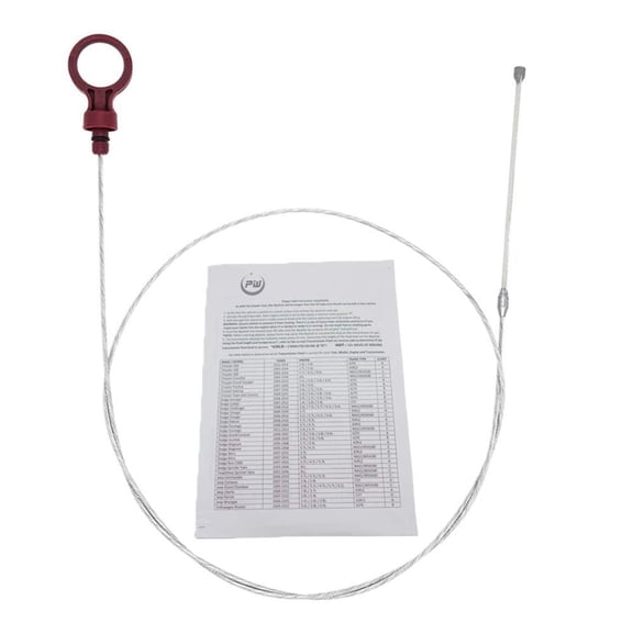 Automatic Transmission Dipstick for Chrysler Jeep Dodge - Level Tool with Directions Check auto Trans Fluid Oil Level