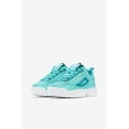 thumbnail image 4 of FILA Women's Disruptor II Premium Sneaker Blue Tint/Turquoise Tonic/White - 5XM01763-425, 4 of 7