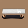 thumbnail image 3 of Wrist Rest Support for Keyboard，Comfortable Memory cotton filling , Non-slip，Cute Cat Claw - 38cm, 3 of 5