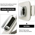 thumbnail image 3 of Paquete de 2 soportes para gafas de sol para coche, Clip para gafas de sol de cuero y Clip para tarjeta de billete, soporte para gafas de coche ER, 3 of 5