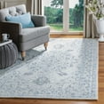 thumbnail image 2 of SAFAVIEH Martha Stewart Microloop Indoor Area Rug, Light Blue/Ivory, 5' x 8', 2 of 11
