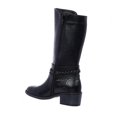 thumbnail image 4 of Botas Mujer Altas Con Hebillas Moda Casual Negro Tipo Piel negro 26 Incógnita 005D1A, 4 of 5