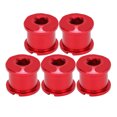 thumbnail image 1 of Vis de Disque de Vélo de Route en Aluminium 7075, Résistance à l'Usure CNC, Doubles Pignons Robustes pour Cyclisme Rouge, 1 of 8