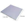 thumbnail image 5 of OUNONA 50Pack of Tin Foil Sheets Baking Paper Sheets Silver Oilproof Cooking Enthusiasts, 5 of 6