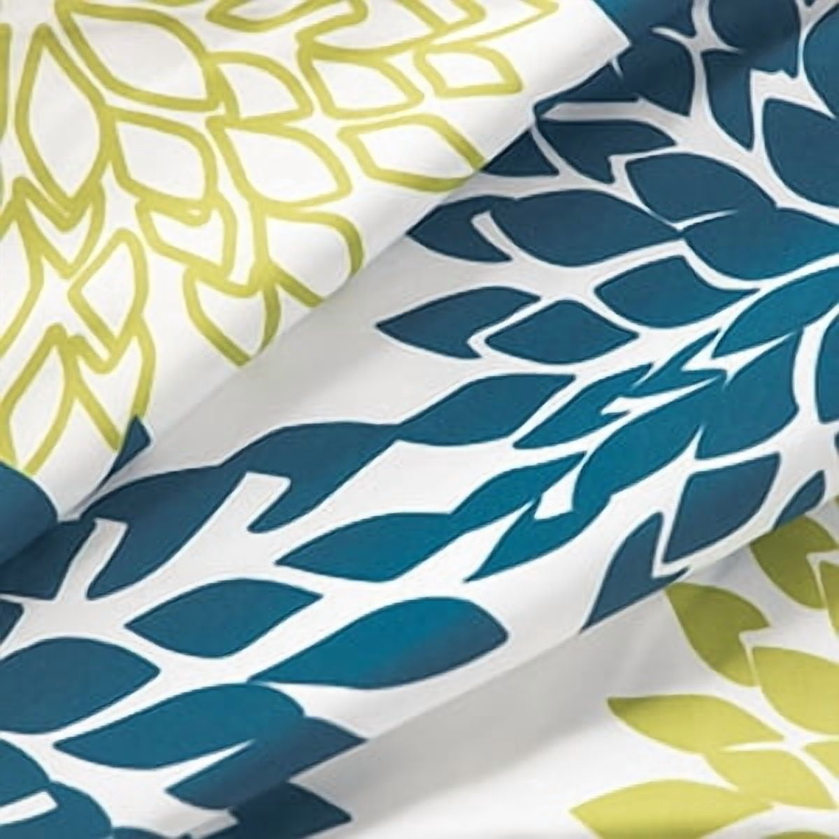 Phantoscope 12x20 Decorative Throw Pillow Covers, Blue, Set of 4