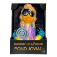 thumbnail image 2 of Celebriducks - Pond Jovial - Patos de goma flotantes - Regalo de juguete de baño coleccionable para niños y adultos de todas las edades, 2 of 5