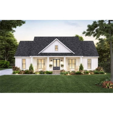 The House Designers: THD-2800 Builder-Ready Blueprints to Build a Ranch ...