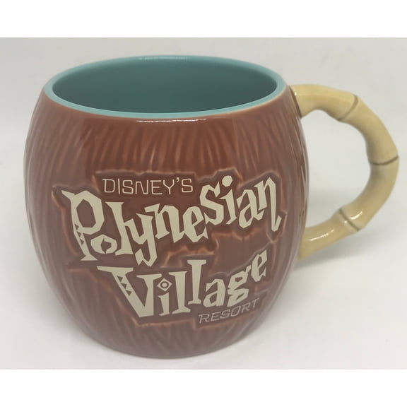 Disney Parks Polynesian Village Resort Ceramic Coffee Mug New