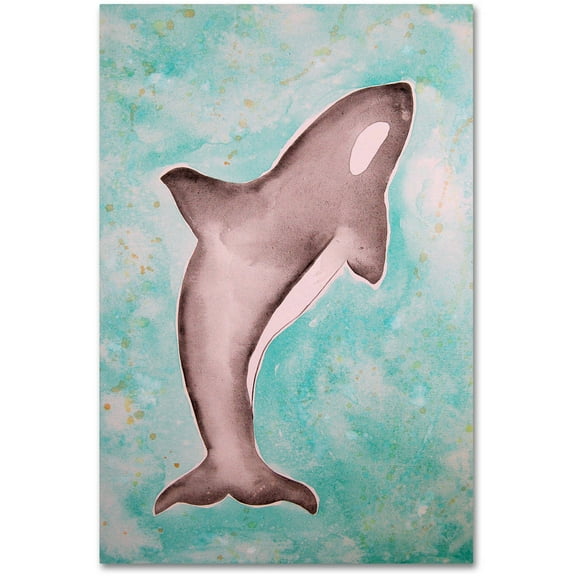 Trademark Fine Art 'The Orca' Canvas Art by Nicole Dietz