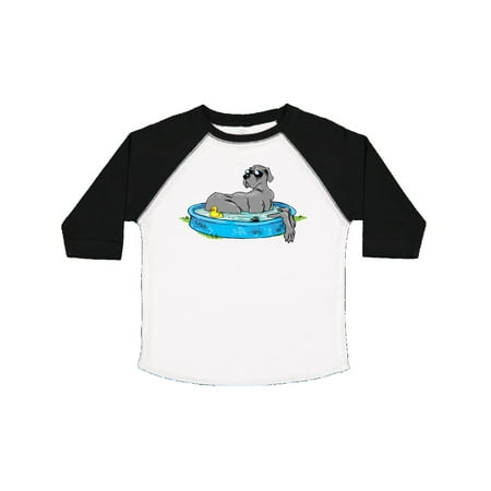 

Inktastic Dog Days of Summer the Water s Fine Gift Toddler Boy or Toddler Girl T-Shirt