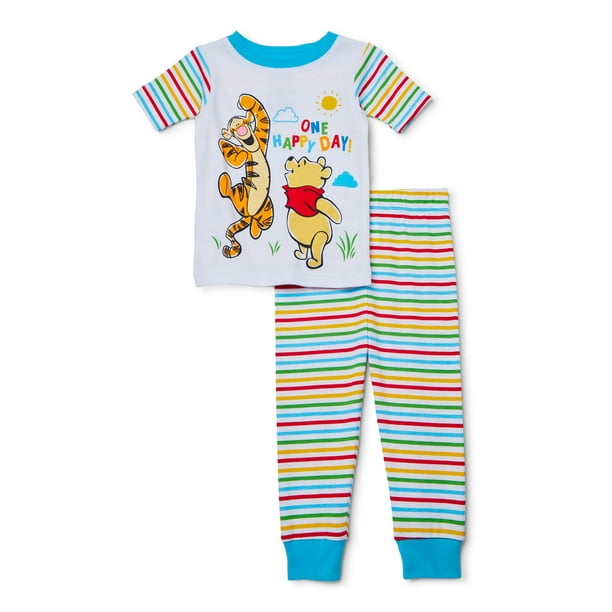 Disney Winnie The Pooh Baby Boys 2 Piece Cotton Sleepwear Walmart