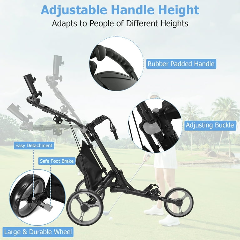 How to Adjust the Handle on a Golf Push Cart: Easy Steps for Comfort