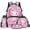 Axolotl Cherry Blossom, variant on XYZCANDO Horse US Flag School Backpack Set 4Pcs with Portable Lunch Bag Multifunctional Pencil Case Water Bottle Bag Carrier Suitable for Elementary Middle School