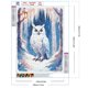 thumbnail image 2 of Pintura de diamante 5D DIY Kit de búho de taladro redondo completo decoración del hogar arte artesanal 30x40cm, 2 of 9