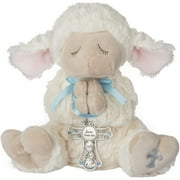 Ganz USA 163129 Serenity Lamb with Crib Cross Boy Plush