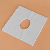 SOPOTUTU Disposable Face Covers for Massage Table White 100Pack 15.7x15.7in