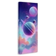 thumbnail image 2 of Stupell Industries Contemporary Pastel Clouds with Planets Canvas Art, 10 x 24, by Wumples, 2 of 7