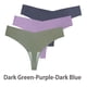 thumbnail image 3 of 3 uds bragas sin costuras para mujer, Tanga Sexy, ropa interior de cintura baja, Tanga, bragas de seda sólida, breve con espalda en T, lencería transpirable para mujer 3 pzas elegantes tangas sin cost, 3 of 5