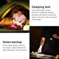 thumbnail image 3 of Toystoory Linterna de carga USB ajustable impermeable portátil al aire libre Camping pesca escalada iluminación de emergencia antorcha de mano Iluminación y accesorios Toystoory HA074386-01, 3 of 6