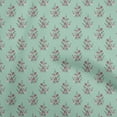 thumbnail image 1 of oneOone Cotton Cambric Mint Green Fabric Floral Diy Clothing Quilting Fabric Print Fabric By Yard 56 Inch Wide, 1 of 5
