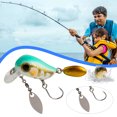 thumbnail image 4 of Señuelos de pesca Cebo de pesca Minnow Cebos duros Accesorios de pesca para trucha Bass, 4 of 5