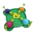 thumbnail image 1 of Juego de tortuga hambrienta, juguete de Aprendizaje Temprano, juego familiar, conteo de números, juguete didáctico sensorial, juego de comer guisantes 72 frijoles, 1 of 8