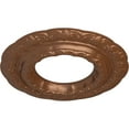 thumbnail image 3 of Ekena Millwork 15 3/8"OD x 7"ID x 1"P Lisbon Ceiling Medallion (Fits Canopies up to 7"), Hand-Painted Polished Copper, 3 of 5
