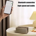thumbnail image 4 of EGYMEN Bluetooth Speaker, High-Fidelity Wireless Speaker with Bluetooth 5.0, Portable Sound System with FM Radio, Multifunction Rechargeable Speaker for Music and Calls, 4 of 8